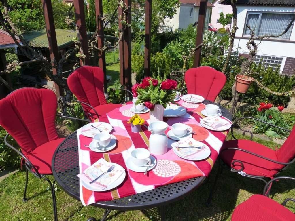 Ferienwohnung Waldblick バート・ケーニヒ エクステリア 写真